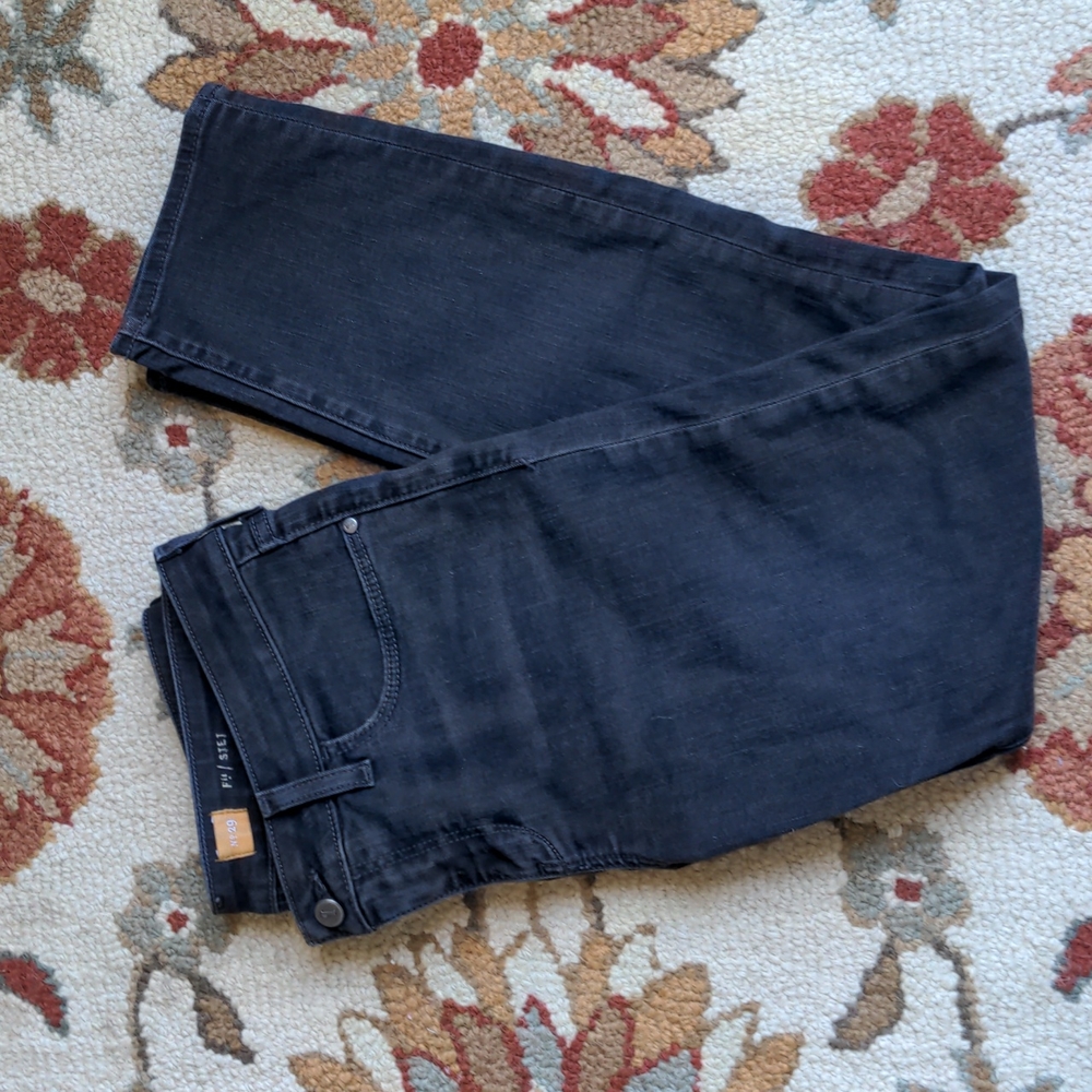 Pilcro Stet Washed Black High Rise Jeans